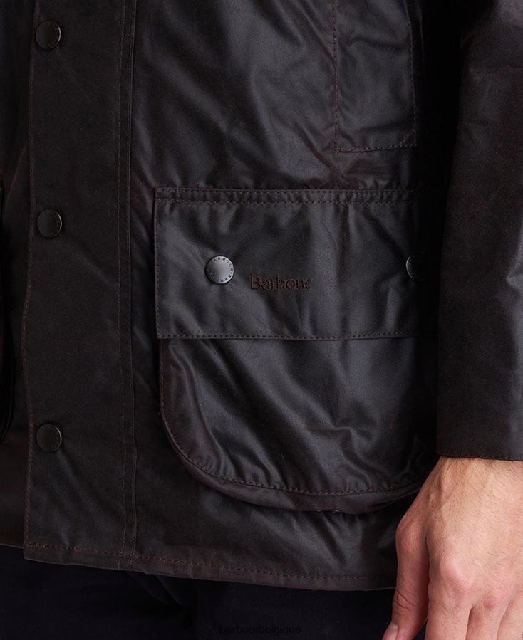 vêtements Barbour veste cirée beaufort noir Hommes T2L6ZP39