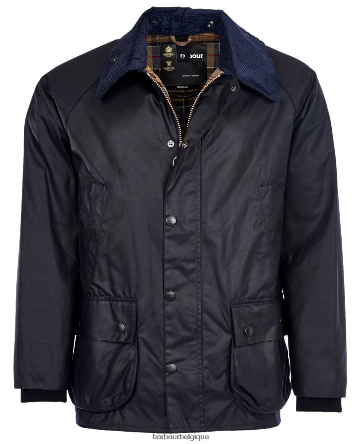 vêtements Barbour veste cirée bedale noir Hommes T2L6ZP19