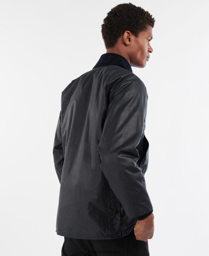 vêtements Barbour veste cirée bedale noir Hommes T2L6ZP19