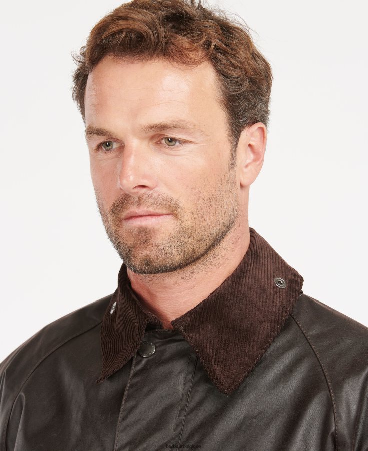 vêtements Barbour veste cirée bedale noir Hommes T2L6ZP34