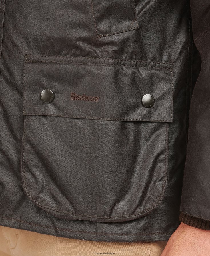 vêtements Barbour veste cirée bedale noir Hommes T2L6ZP34