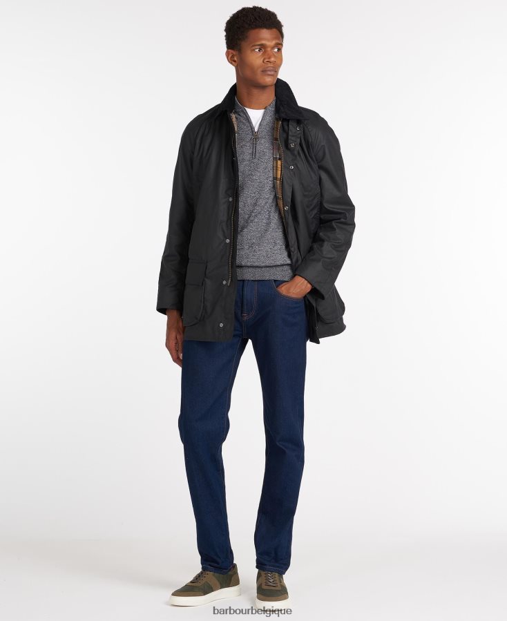 vêtements Barbour veste cirée bristol olive Hommes T2L6ZP35