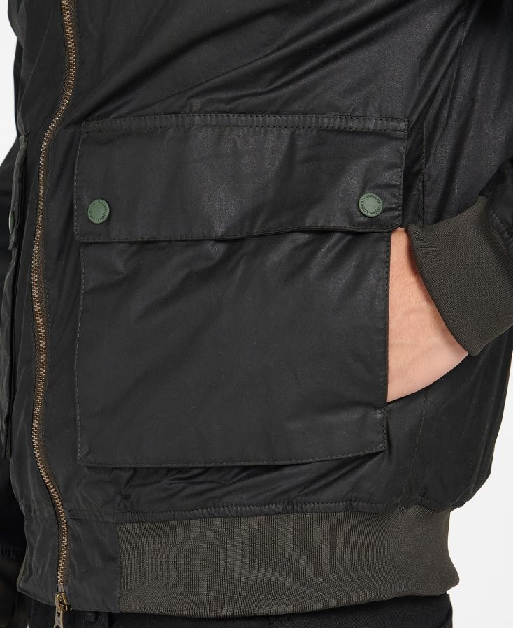 vêtements Barbour veste cirée colvile sage Hommes T2L6ZP57