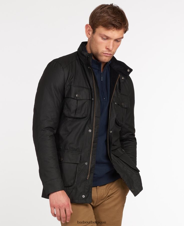 vêtements Barbour veste cirée corbridge olive Hommes T2L6ZP12