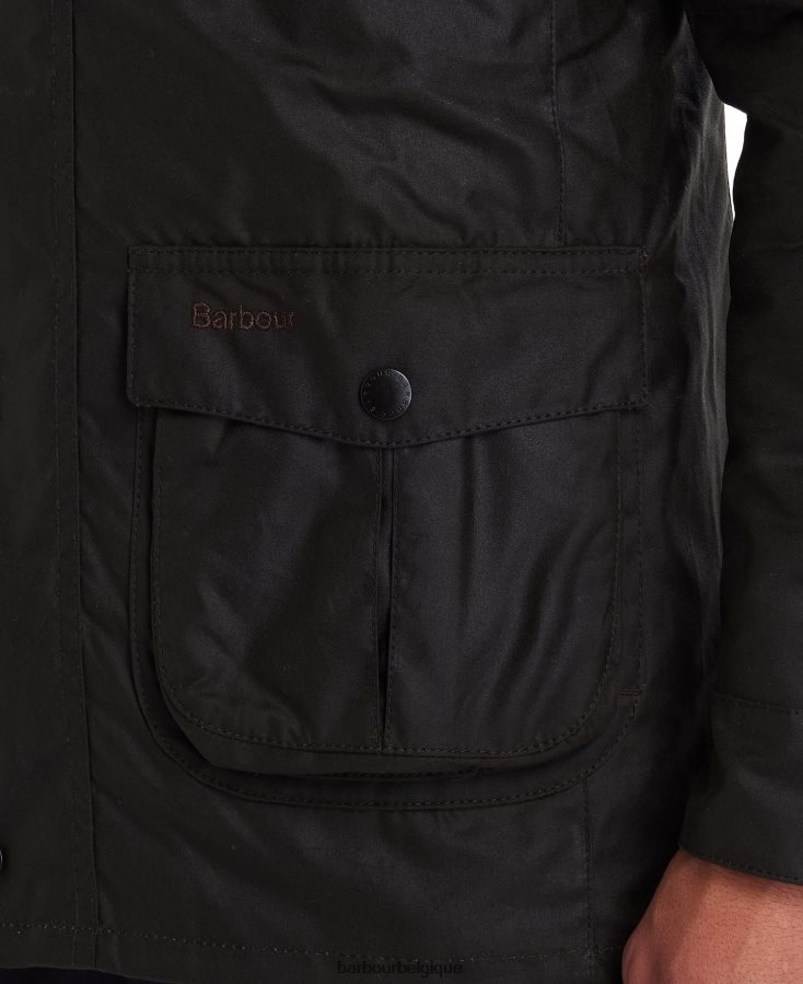 vêtements Barbour veste cirée corbridge olive Hommes T2L6ZP23