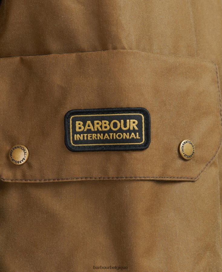 vêtements Barbour veste cirée harlow sable Hommes T2L6ZP64
