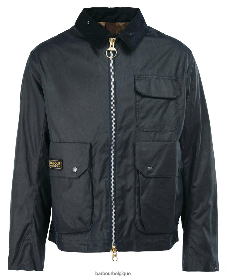 vêtements Barbour veste cirée harlow sable Hommes T2L6ZP67