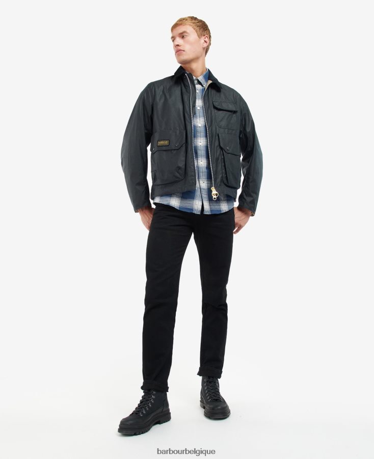 vêtements Barbour veste cirée harlow sable Hommes T2L6ZP67