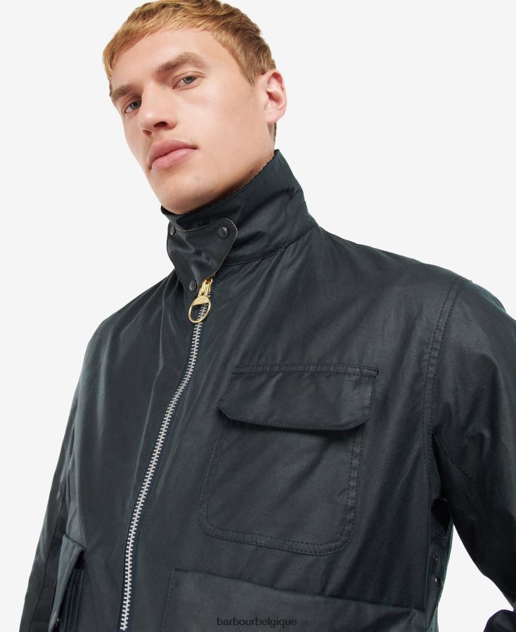 vêtements Barbour veste cirée harlow sable Hommes T2L6ZP67