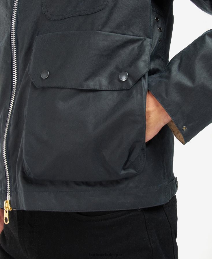 vêtements Barbour veste cirée harlow sable Hommes T2L6ZP67