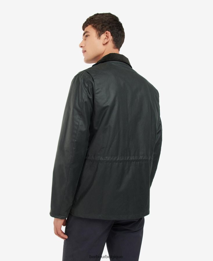 vêtements Barbour veste cirée kendle marine classique Hommes T2L6ZP69