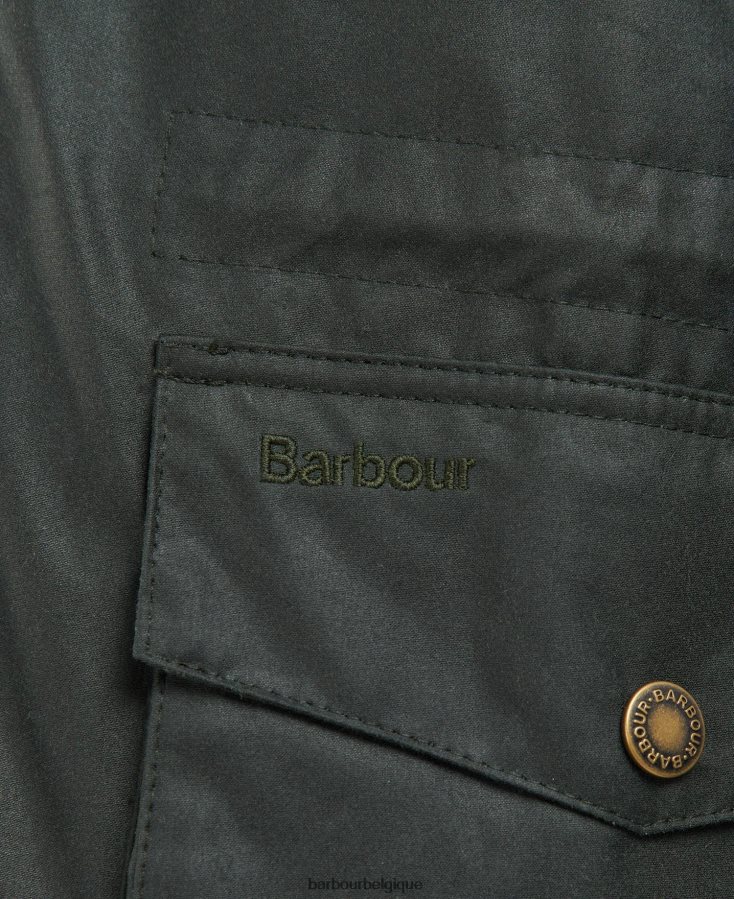 vêtements Barbour veste cirée kendle marine classique Hommes T2L6ZP69