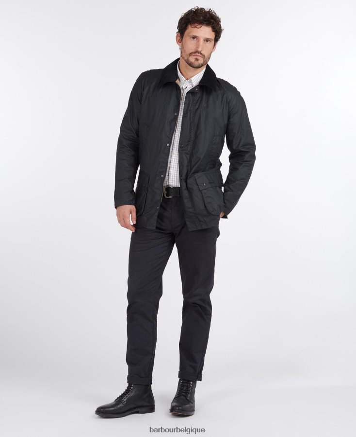 vêtements Barbour veste cirée légère ashby olive d\'archives Hommes T2L6ZP20