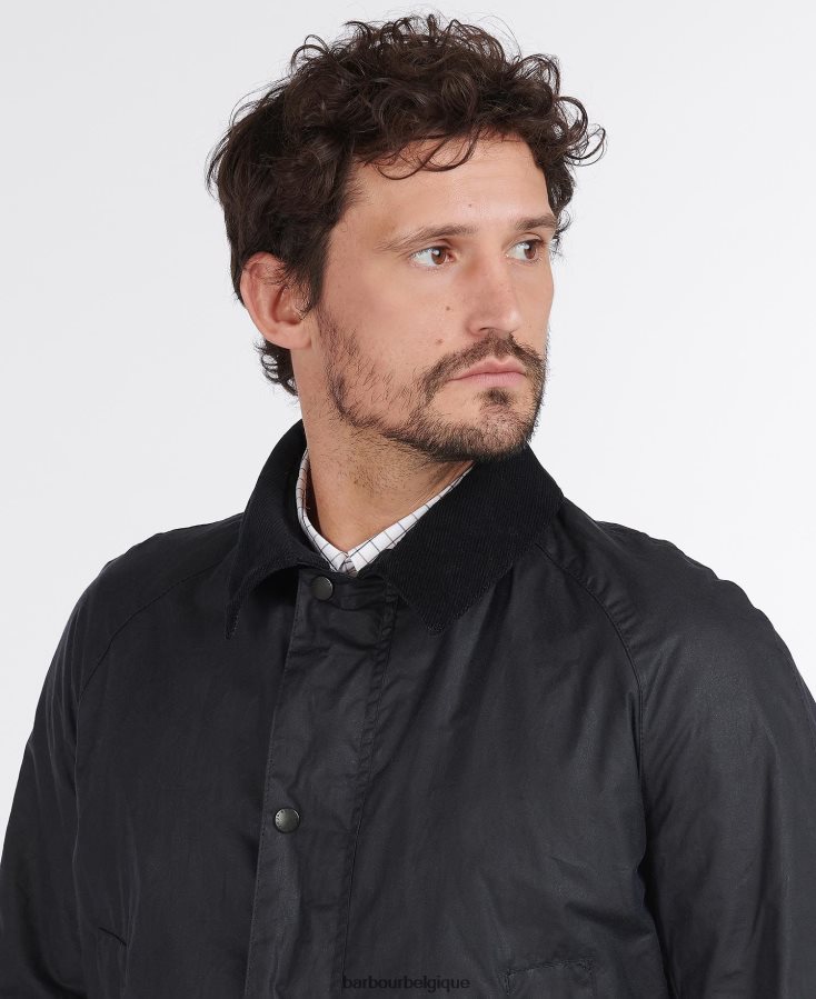 vêtements Barbour veste cirée légère ashby olive d\'archives Hommes T2L6ZP20