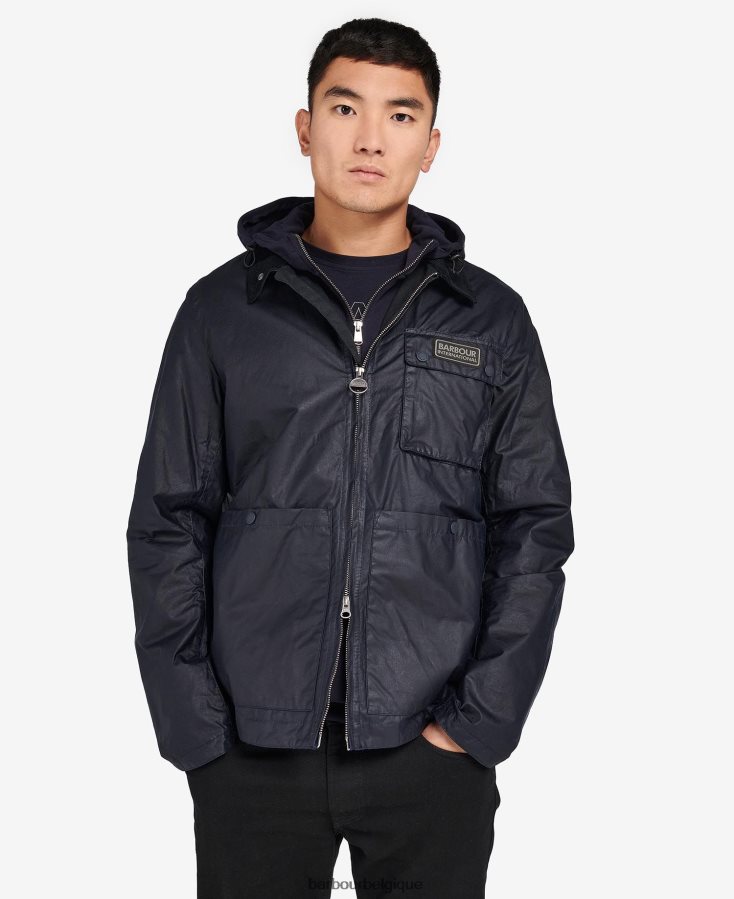 vêtements Barbour veste cirée nord ciel de nuit Hommes T2L6ZP50