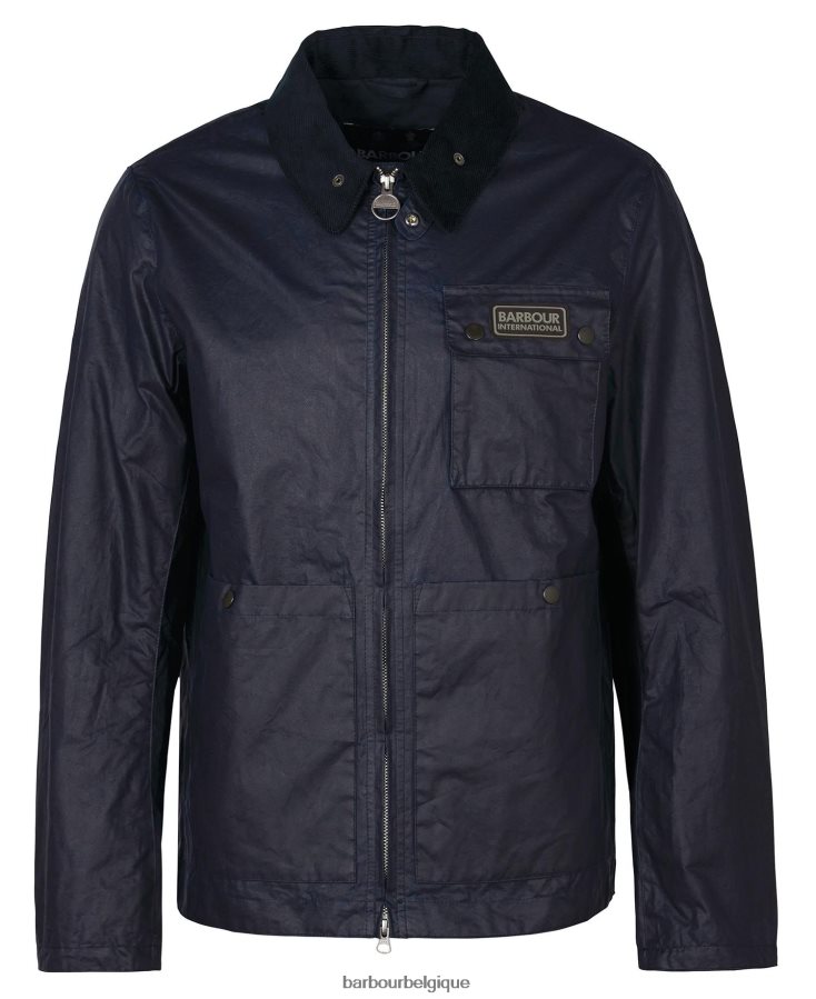 vêtements Barbour veste cirée nord ciel de nuit Hommes T2L6ZP50