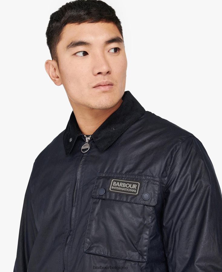 vêtements Barbour veste cirée nord ciel de nuit Hommes T2L6ZP50