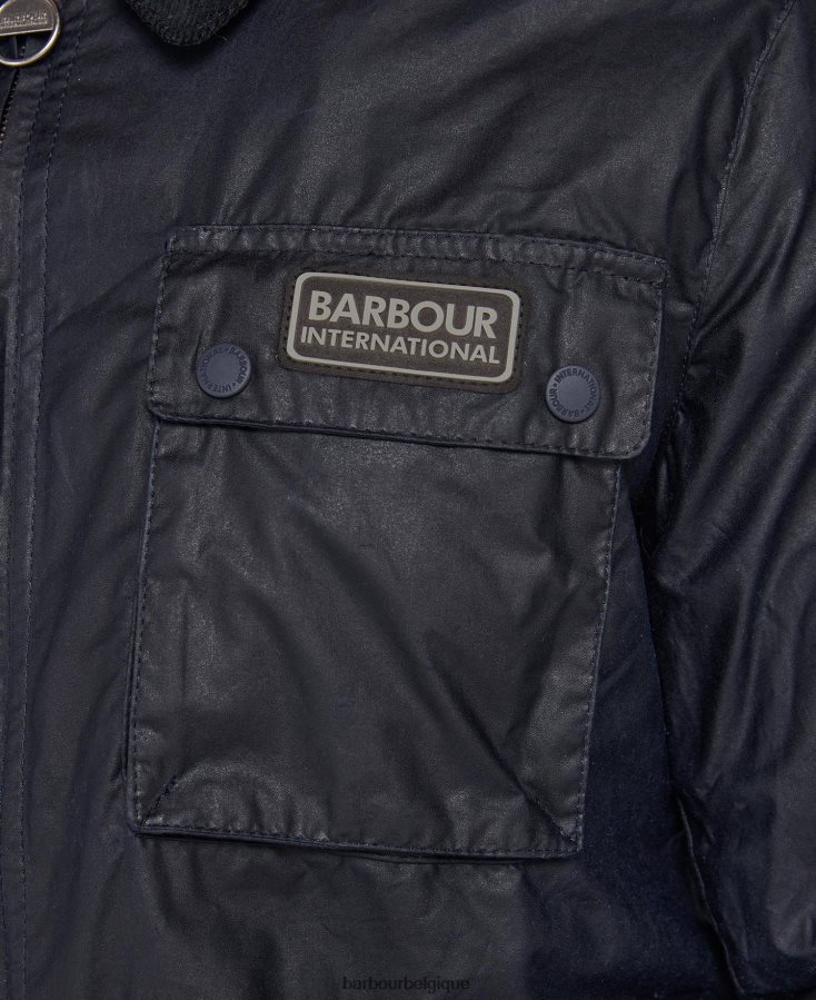 vêtements Barbour veste cirée nord ciel de nuit Hommes T2L6ZP50