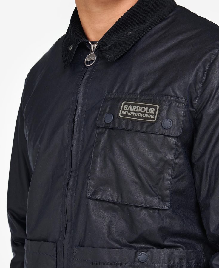 vêtements Barbour veste cirée nord ciel de nuit Hommes T2L6ZP50
