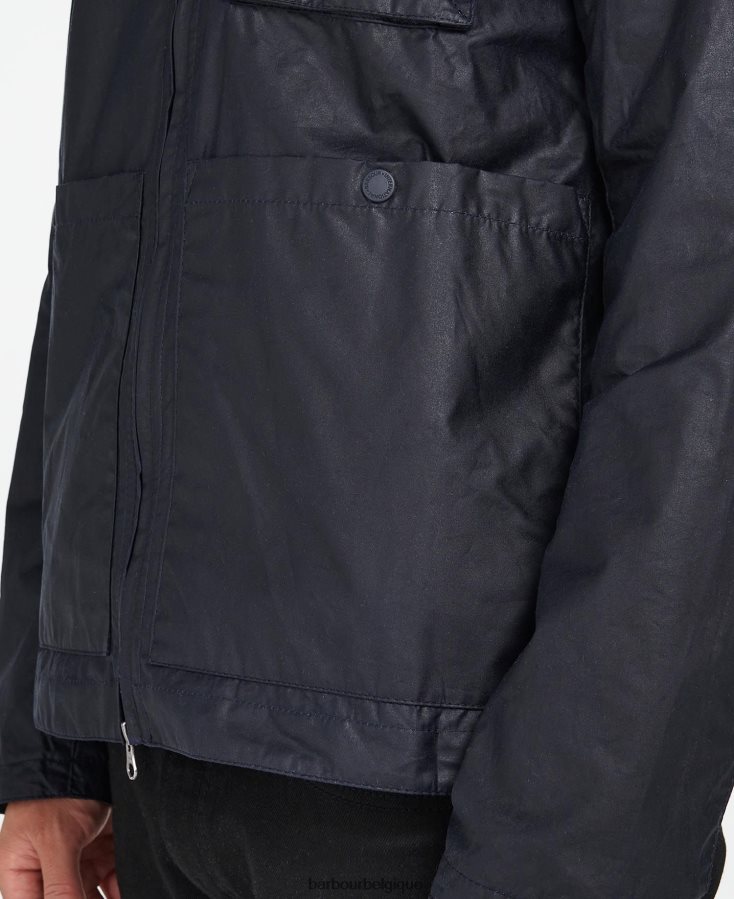 vêtements Barbour veste cirée nord ciel de nuit Hommes T2L6ZP50
