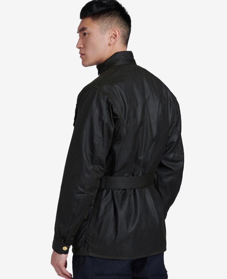 vêtements Barbour veste cirée originale internationale marine Hommes T2L6ZP27