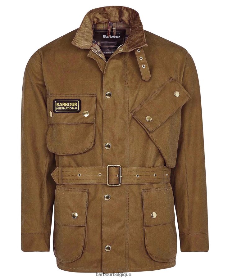 vêtements Barbour veste cirée originale internationale noir Hommes T2L6ZP21