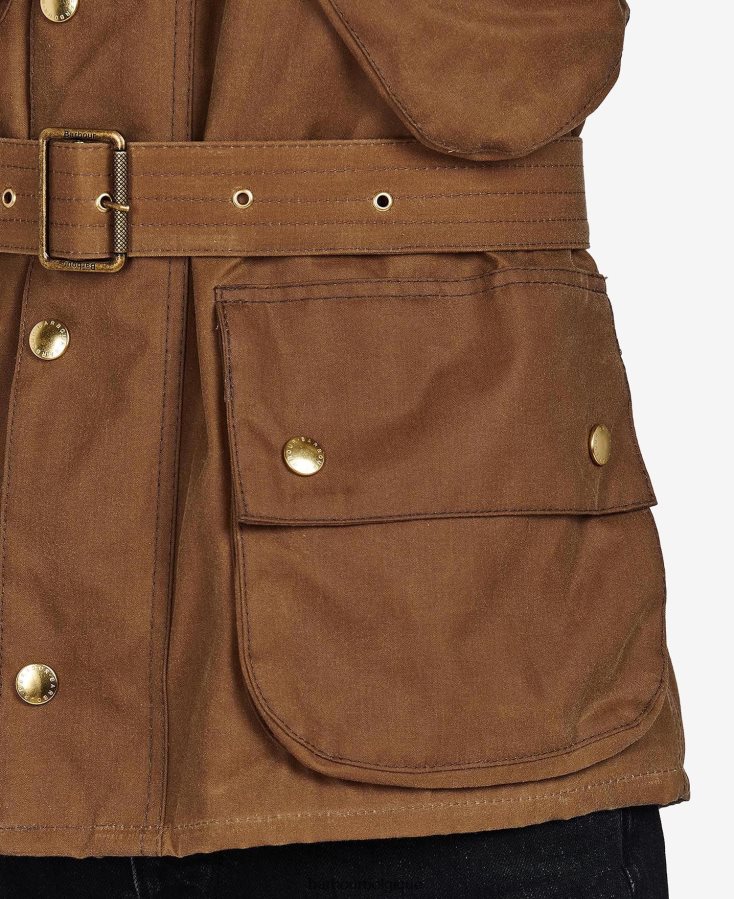 vêtements Barbour veste cirée originale internationale noir Hommes T2L6ZP21