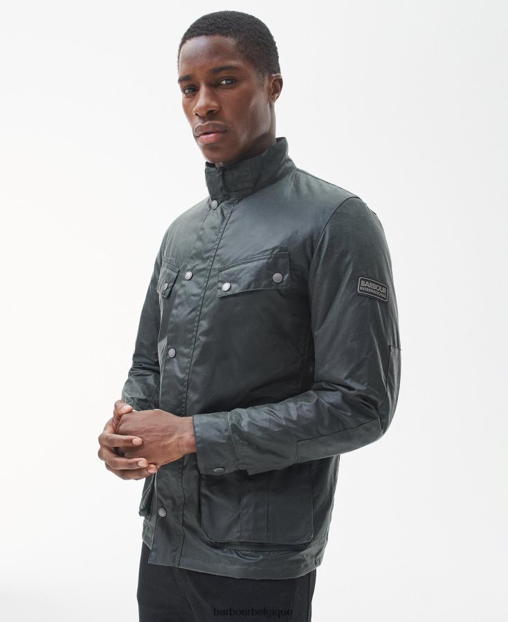 vêtements Barbour veste cirée tourer duke rustique Hommes T2L6ZP40