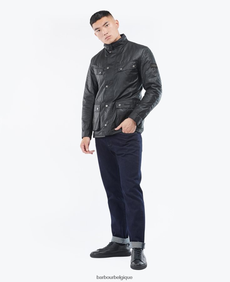 vêtements Barbour veste cirée tourer duke rustique Hommes T2L6ZP41