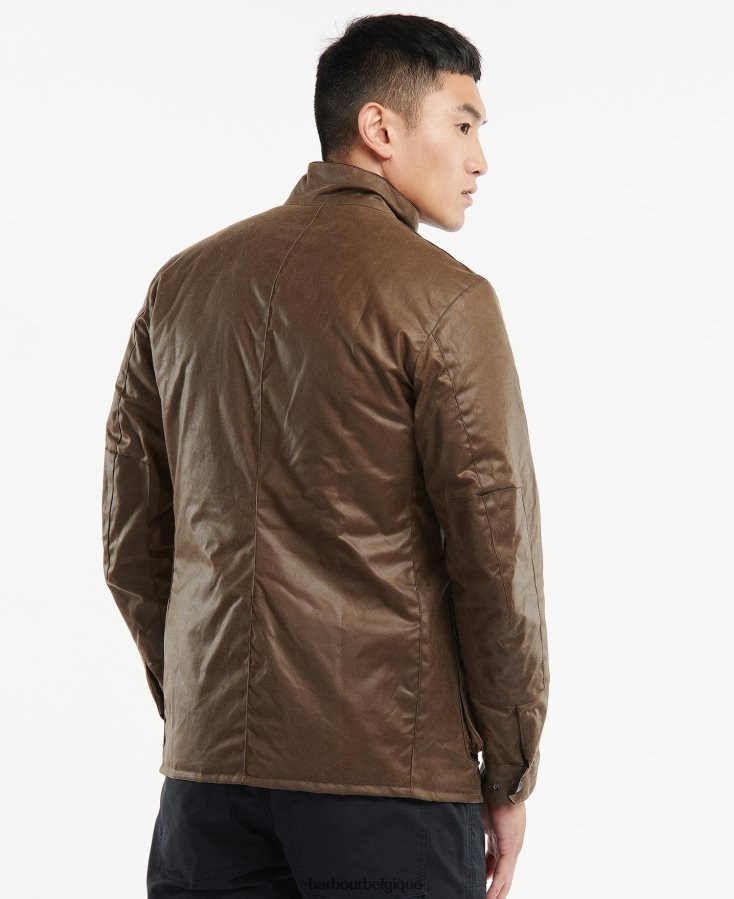 vêtements Barbour veste cirée tourer duke rustique Hommes T2L6ZP44