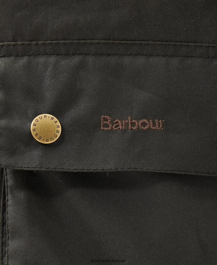 vêtements Barbour veste cirée union jack ashby en édition limitée olive Hommes T2L6ZP3