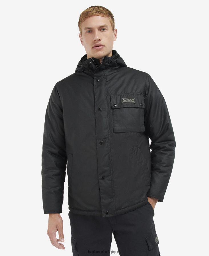 vêtements Barbour veste cirée westbourne noir classique Hommes T2L6ZP55