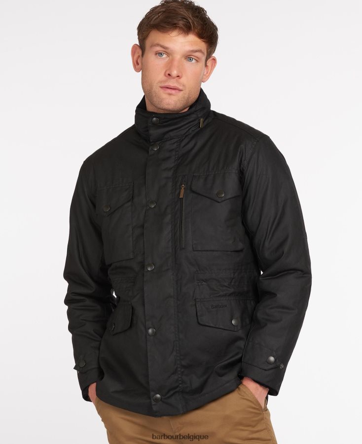 vêtements Barbour veste de cire de sapeur olive Hommes T2L6ZP22
