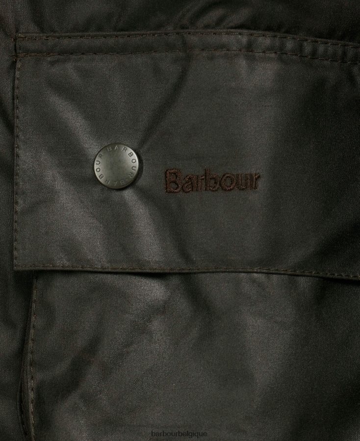 vêtements Barbour veste en coton ciré beaufort noir Hommes T2L6ZP15