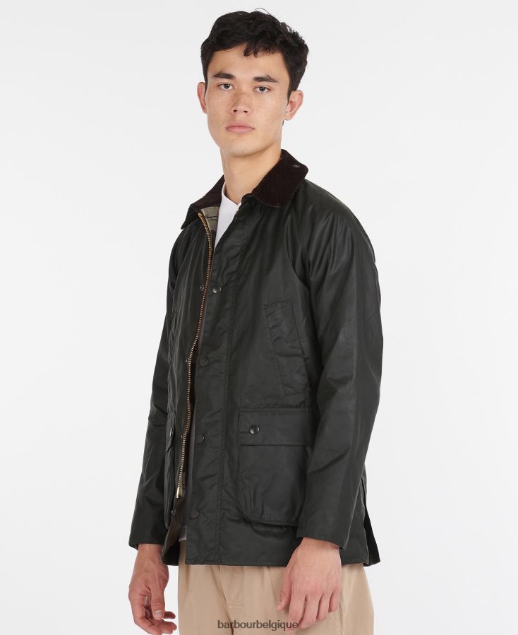 vêtements Barbour veste en coton ciré sl bedale noir Hommes T2L6ZP25