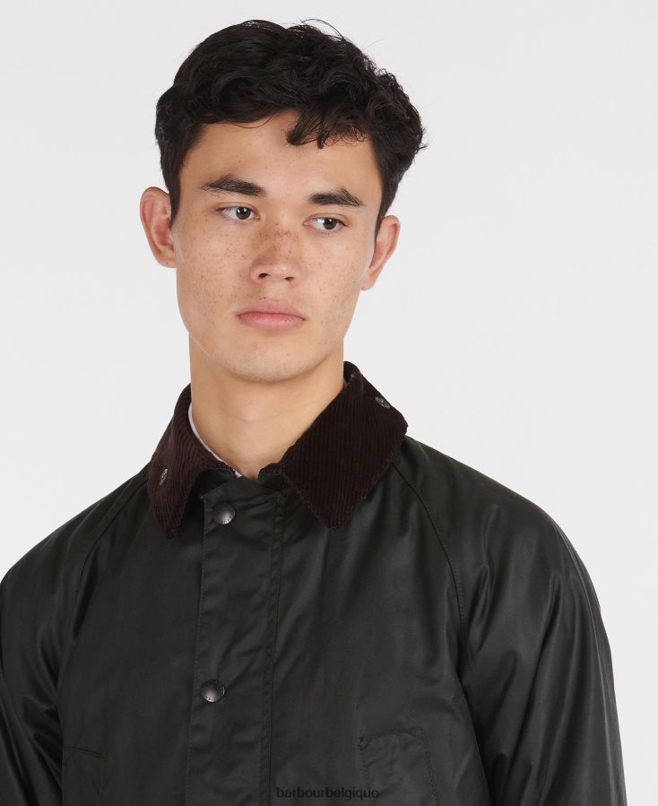 vêtements Barbour veste en coton ciré sl bedale noir Hommes T2L6ZP25