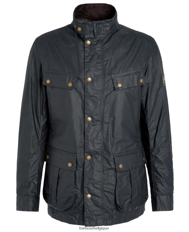 vêtements Barbour veste légère en coton ciré Duke sage Hommes T2L6ZP31