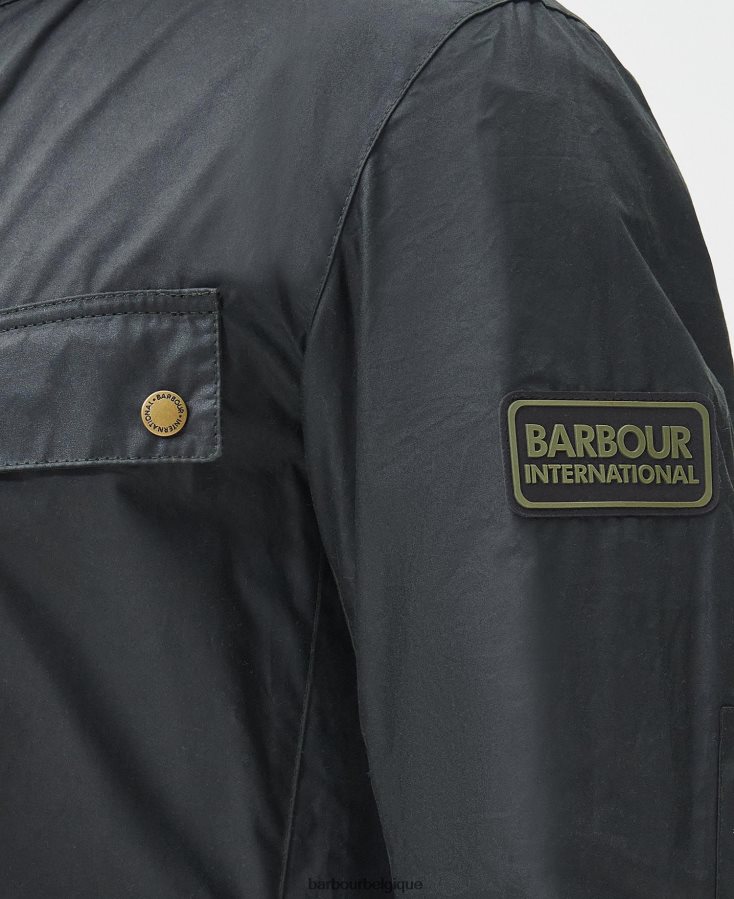 vêtements Barbour veste légère en coton ciré Duke sage Hommes T2L6ZP31