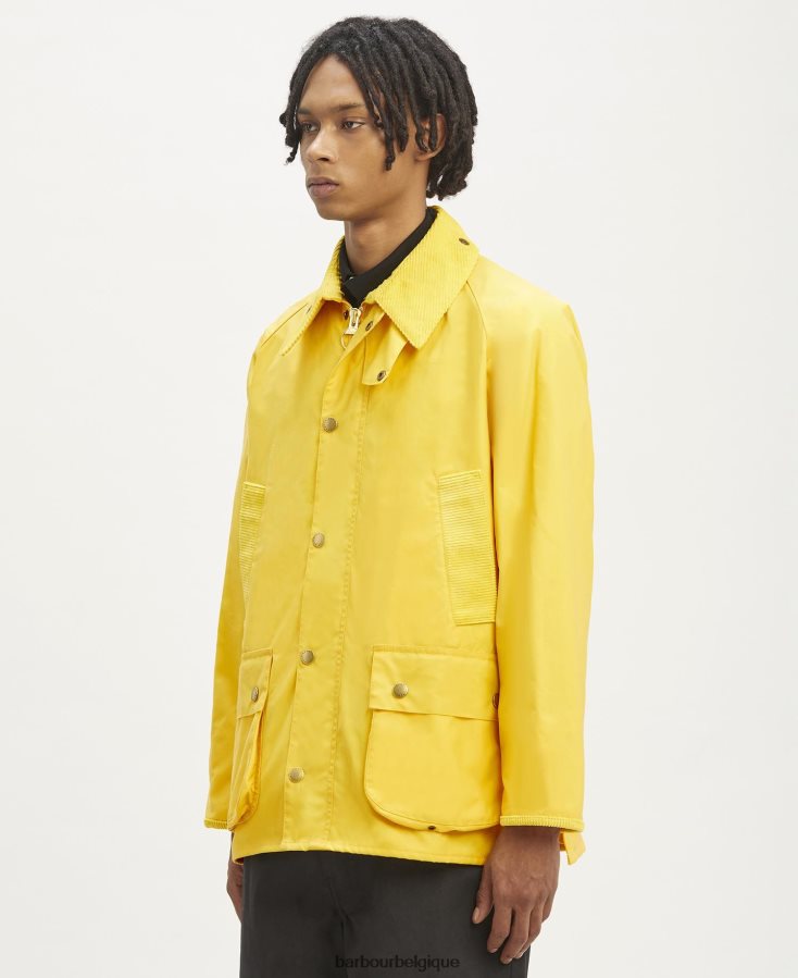 vêtements Palm Angels x Barbour veste cirée malik bedale rose vif Hommes T2L6ZP68