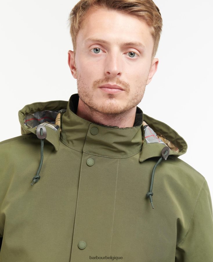 vêtements Barbour imperméable chelsea imperméable algue Hommes T2L6ZP216