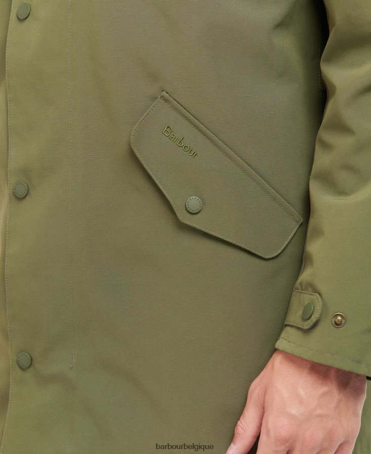 vêtements Barbour imperméable chelsea imperméable algue Hommes T2L6ZP216
