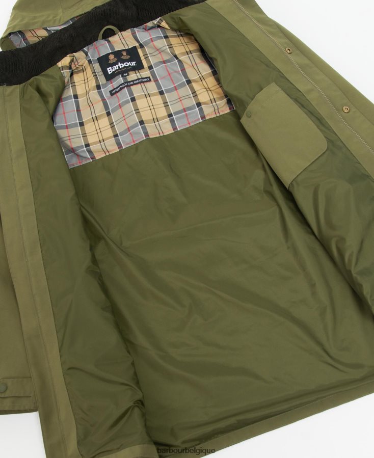 vêtements Barbour imperméable chelsea imperméable algue Hommes T2L6ZP216