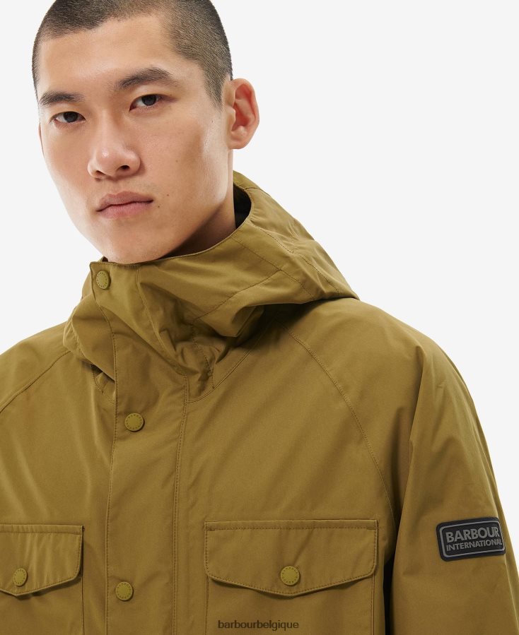 vêtements Barbour veste imperméable abbés olive d\'archives Hommes T2L6ZP203