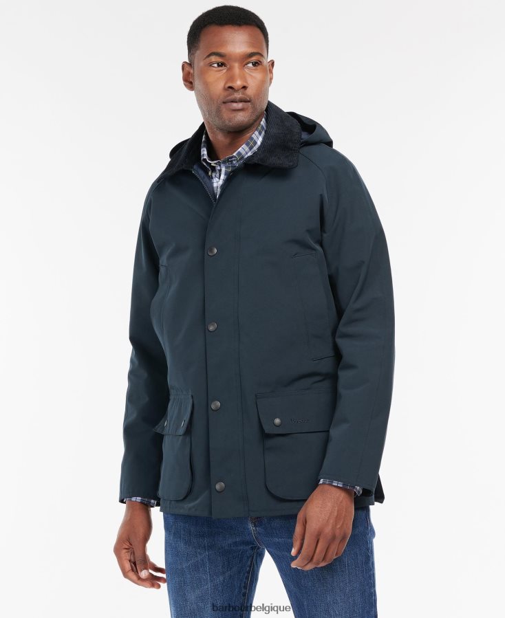 vêtements Barbour veste imperméable ashby marine/robe Hommes T2L6ZP177