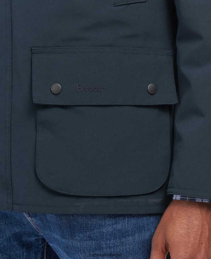vêtements Barbour veste imperméable ashby marine/robe Hommes T2L6ZP177