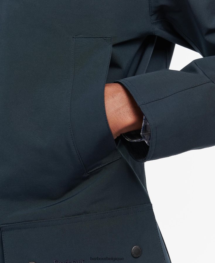 vêtements Barbour veste imperméable ashby marine/robe Hommes T2L6ZP177