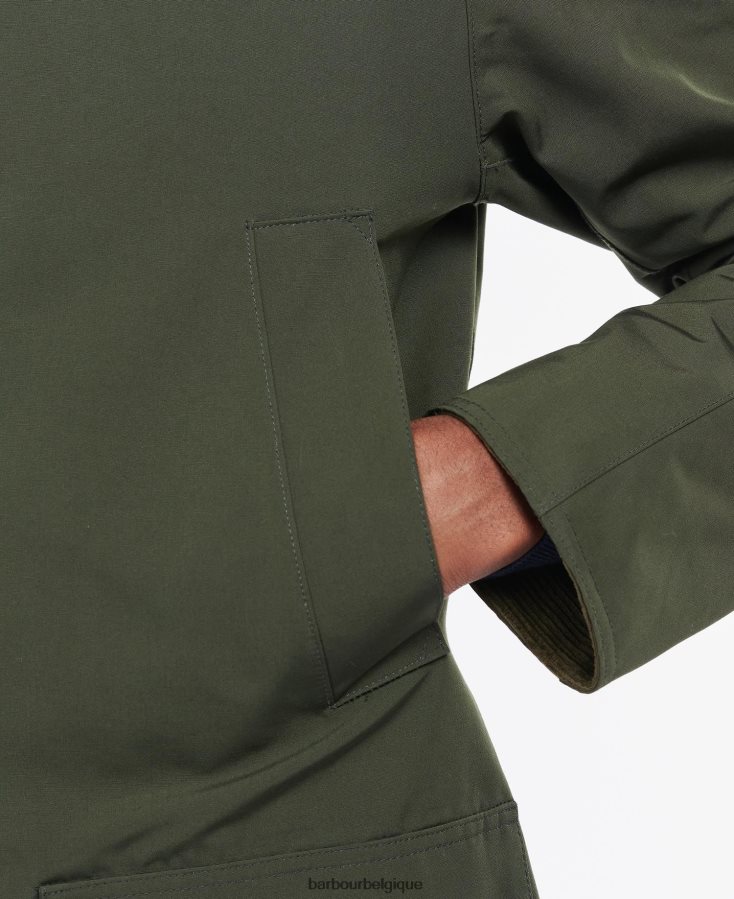 vêtements Barbour veste imperméable ashby marine/robe Hommes T2L6ZP190