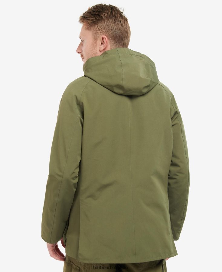vêtements Barbour veste imperméable ashby marine/robe Hommes T2L6ZP217