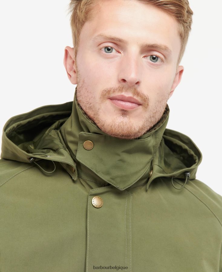 vêtements Barbour veste imperméable ashby marine/robe Hommes T2L6ZP217