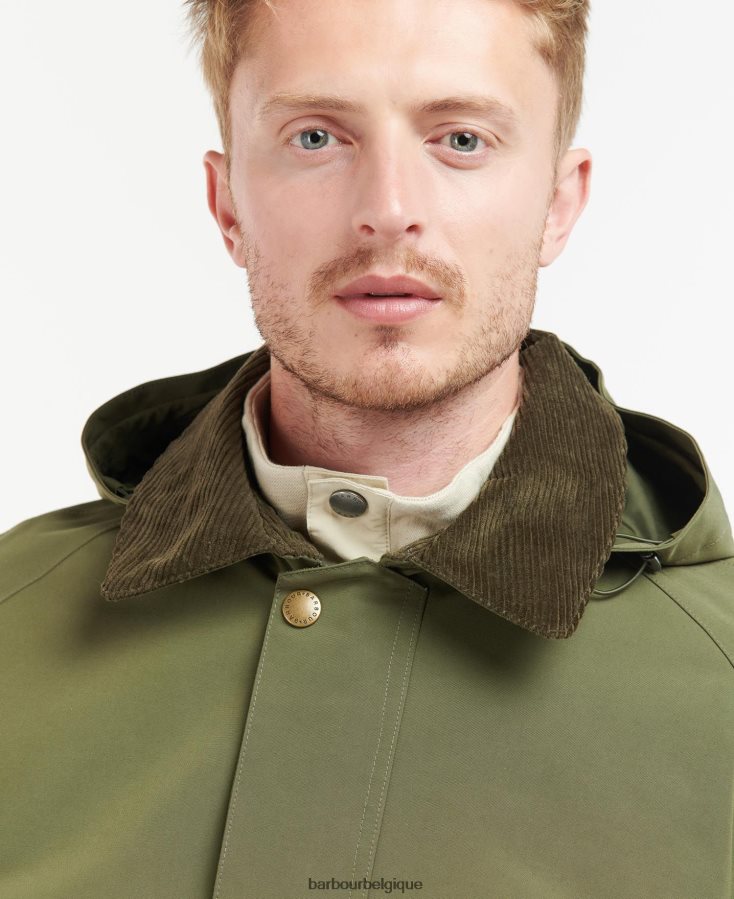 vêtements Barbour veste imperméable ashby marine/robe Hommes T2L6ZP217